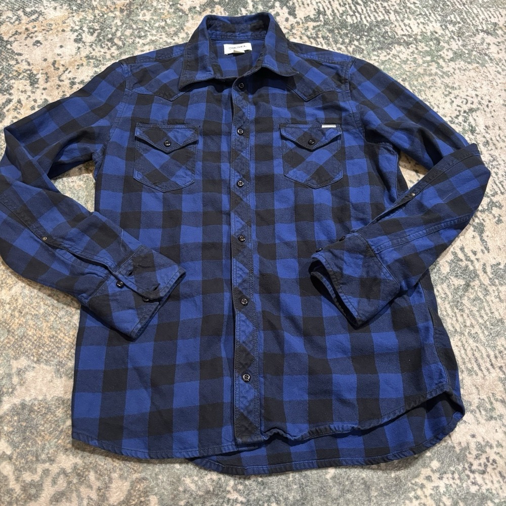 Diesel youth flannel shirt Size 16
